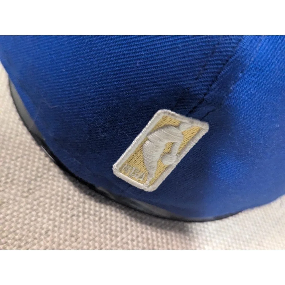 Golden State Warriors New Era 59Fifty Cap Hat Sz 7 1/2 - 100% Wool‎ Made In USA